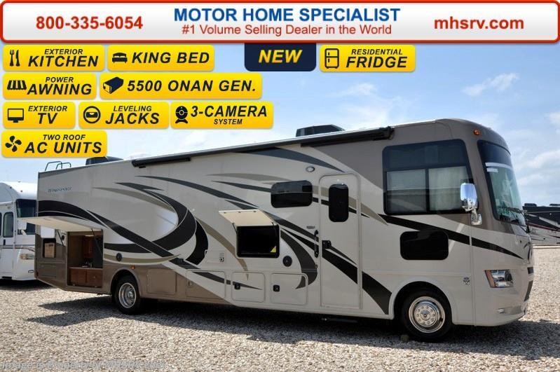 New 2016 Thor Motor Coach Windsport 34F W/Jacks, Ext. TV, Pwr OH Bunk, King Bed available in Alvarado, Texas