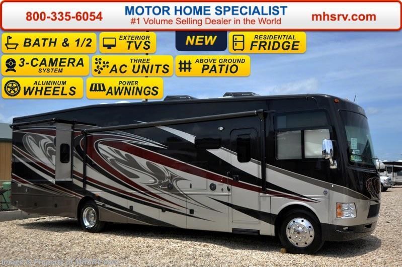 New 2016 Thor Motor Coach Outlaw Residence Edition 38RE Res Fridge, Bath & 1/2, 4 TVs, 26K Chassis available in Alvarado, Texas