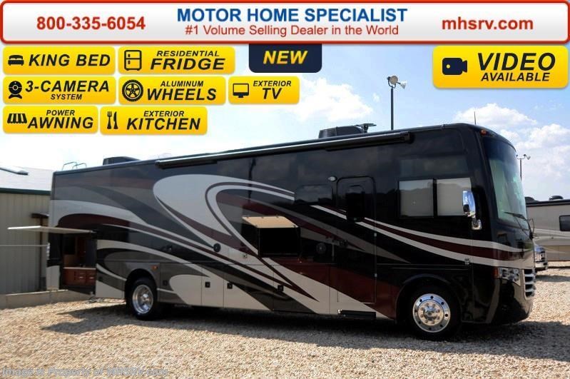 New 2016 Thor Motor Coach Miramar 34.2 W/Ext. Kitchen, King Bed & 3 TV available in Alvarado, Texas