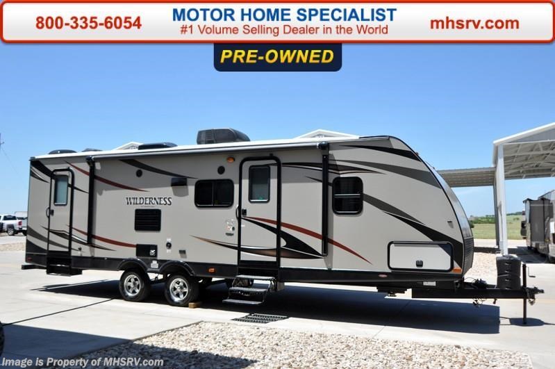 Used 2015 Heartland  Wilderness 2850BH Bunk Model W/Slide available in Alvarado, Texas
