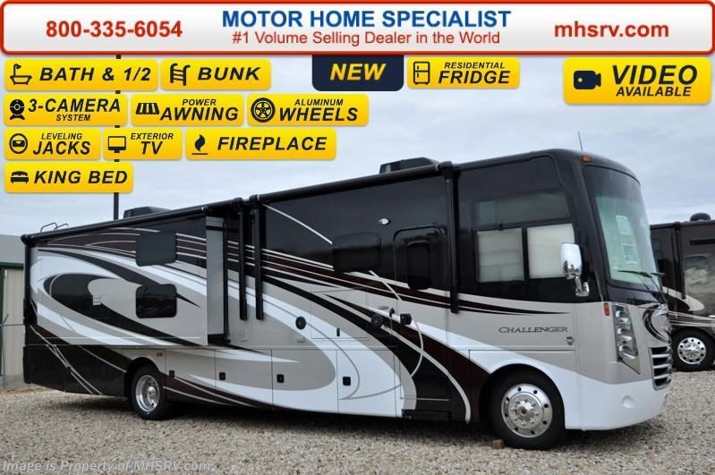 New 2016 Thor Motor Coach Challenger 37TB Bath & 1/2, Bunks W/Res. Fridge, King available in Alvarado, Texas