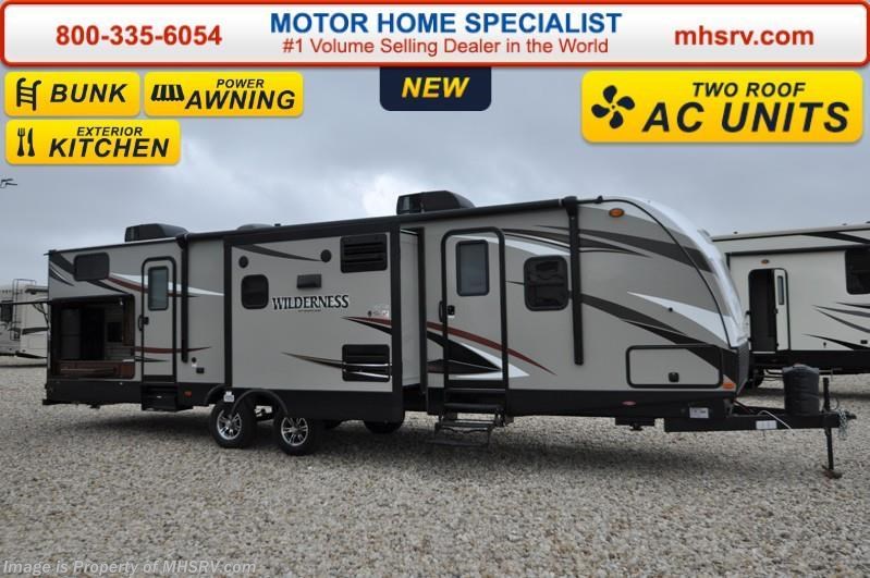 New 2016 Heartland  Wilderness 3250BS 2 Bunks, Pwr Jacks, Pwr Awning, 2 A/Cs available in Alvarado, Texas