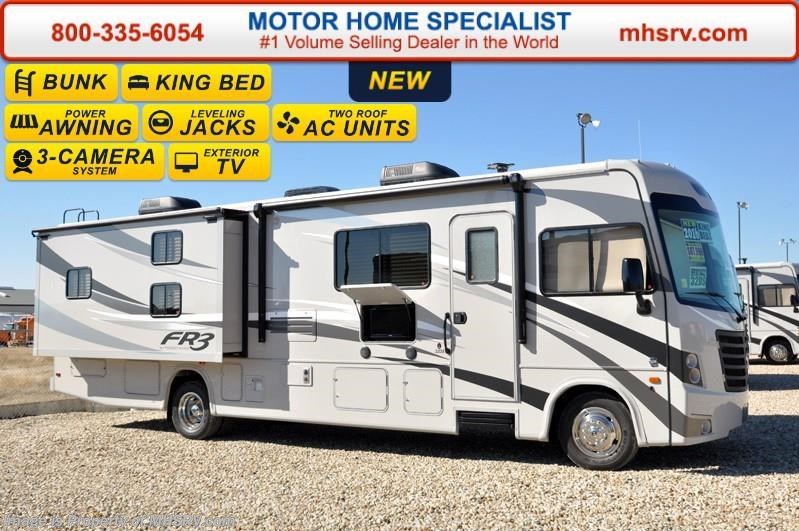New 2016 Forest River FR3 32DS W/2 Slides, Jacks, King Bed available in Alvarado, Texas