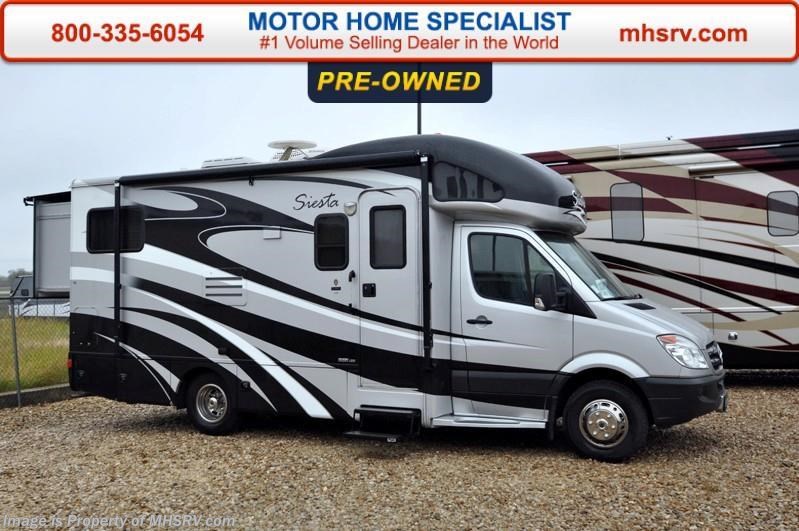 Used 2013 Thor Motor Coach Siesta 24SR W/2 Slides available in Alvarado, Texas