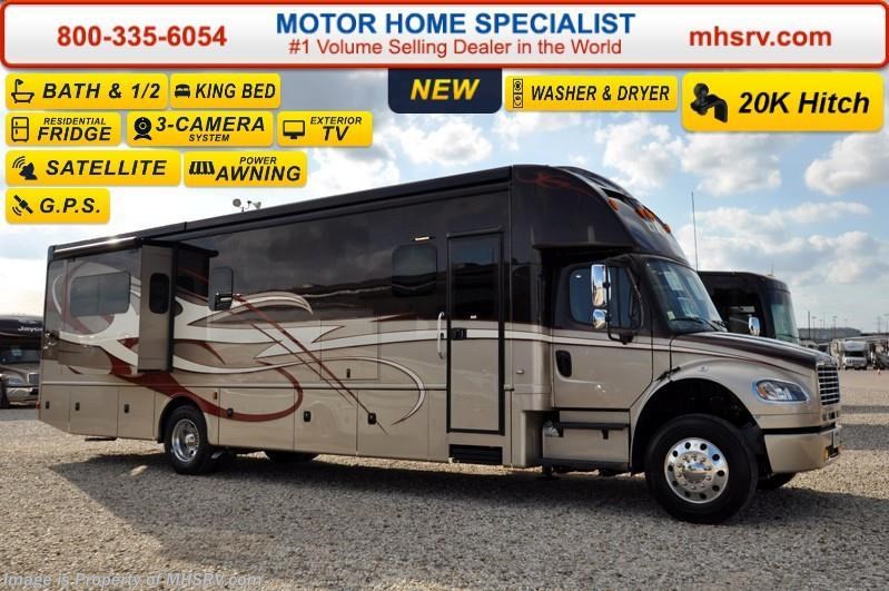 New 2017 Dynamax Corp DX3 37RB Super C, Bath & 1/2, Aqua-Hot, King Bed, 9.0L available in Alvarado, Texas