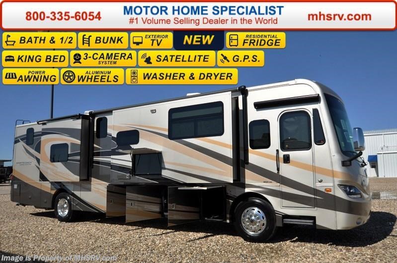 New 2017 Coachmen Cross Country 404RB Bath & 1/2, Pwr Salon Bunk, King, GPS, W/D available in Alvarado, Texas