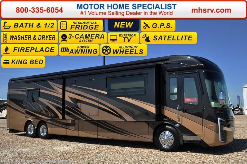 New 2017 Entegra Coach Aspire 44B Luxury Bath & 1/2 RV for Sale available in Alvarado, Texas