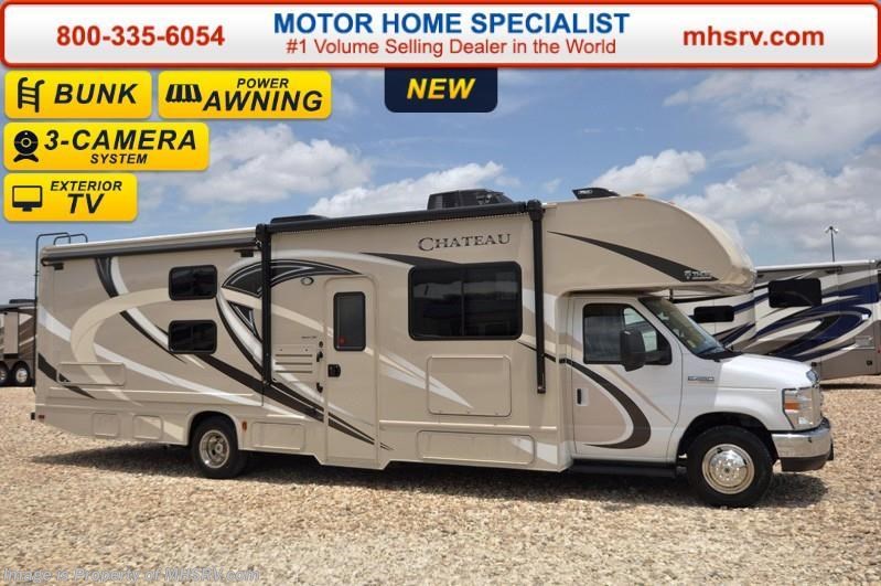 New 2017 Thor Motor Coach Chateau 30D Bunk Model Class C RV for Sale at MHSRV.com available in Alvarado, Texas