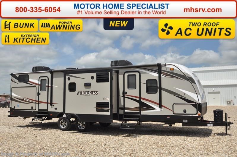 New 2017 Heartland  Wilderness 3250BS Bunk Model RV for Sale at MHSRV available in Alvarado, Texas