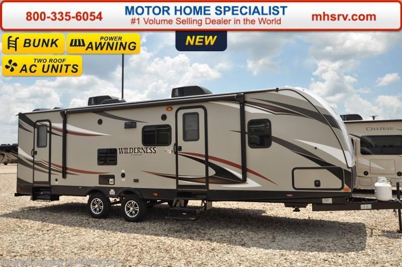 New 2017 Heartland  Wilderness 2850BH Bunk Model RV for Sale at MHSRV available in Alvarado, Texas