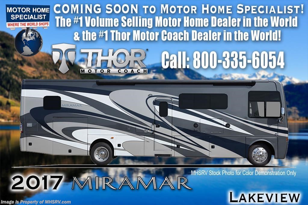New 2017 Thor Motor Coach Miramar 37.1 Bunk House, 2 Full Baths RV for Sale W/King available in Alvarado, Texas