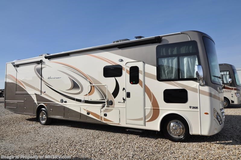 New 2017 Thor Motor Coach Hurricane 35M Bath & 1/2 Coach for Sale W/King Bed available in Alvarado, Texas
