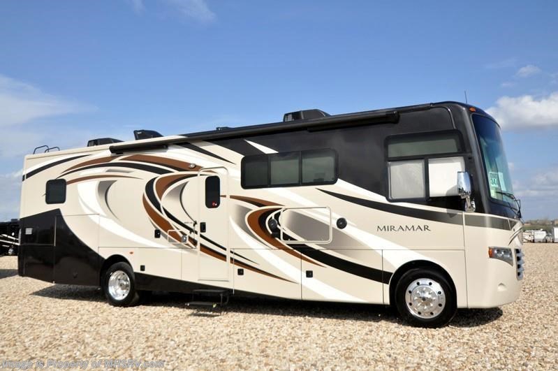 New 2017 Thor Motor Coach Miramar 34.4 RV W/Ext. Kitchen, King, Theater Seats available in Alvarado, Texas
