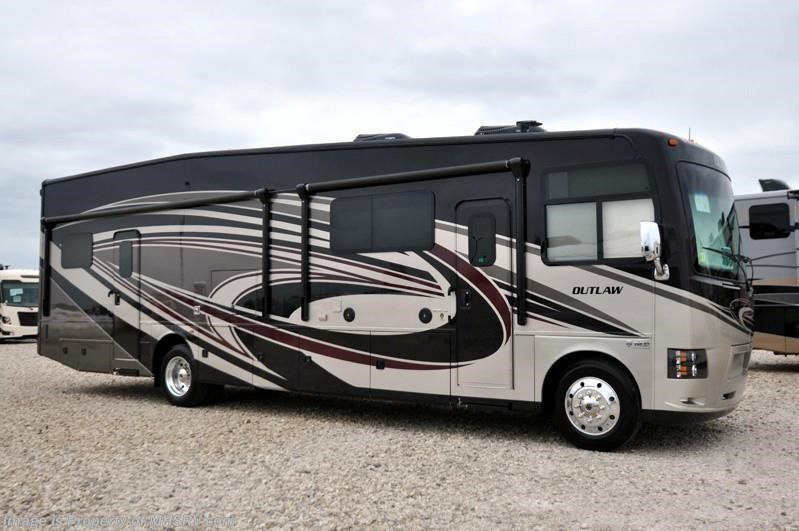 New 2017 Thor Motor Coach Outlaw 37BG Bunk House RV Toy Hauler for Sale at MHSRV available in Alvarado, Texas
