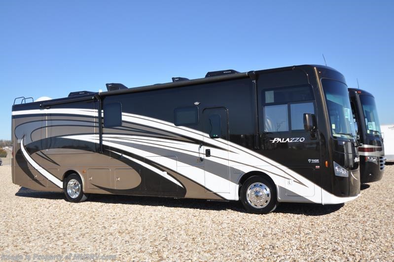 New 2017 Thor Motor Coach Palazzo 36.3 Bath & 1/2 Diesel Pusher RV for Sale King Bed available in Alvarado, Texas