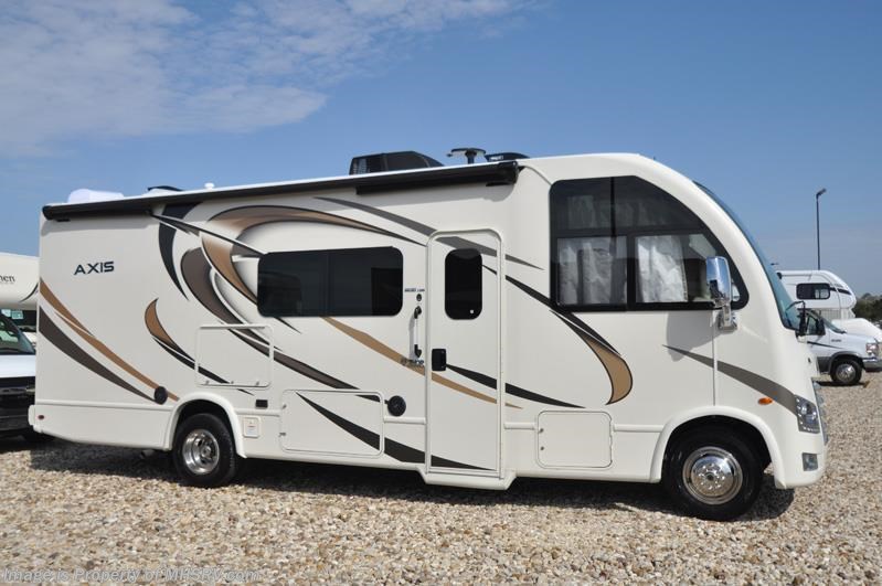 New 2018 Thor Motor Coach Axis 25.3 RUV for Sale at MHSRV.com W/OH Loft, IFS available in Alvarado, Texas