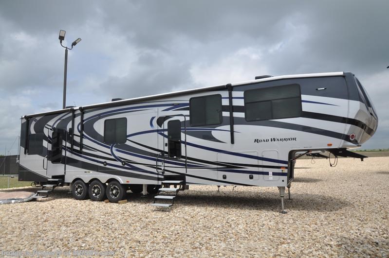 New 2018 Heartland  Road Warrior RW429 W/Res Fridge, 3rd A/C, Arctic, 4 TVs available in Alvarado, Texas