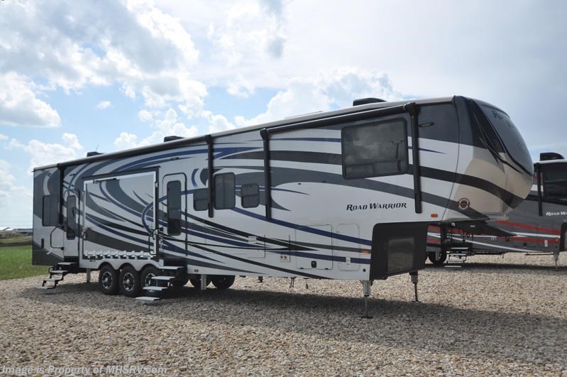 New 2018 Heartland  Road Warrior RW427 Dual Pane, Arctic, 5 TVs, 3 A/C, King available in Alvarado, Texas