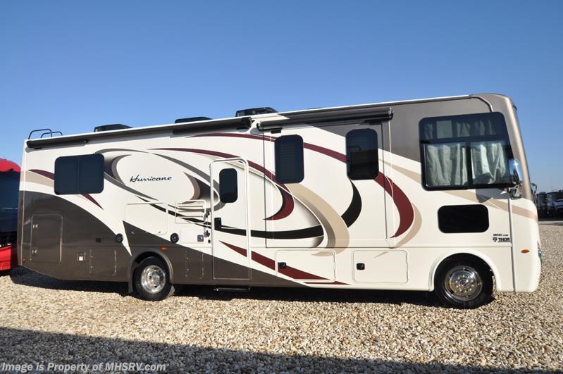 New 2018 Thor Motor Coach Hurricane 31Z RV for Sale @ MHSRV W/Dual A/C, 5.5KW Gen available in Alvarado, Texas