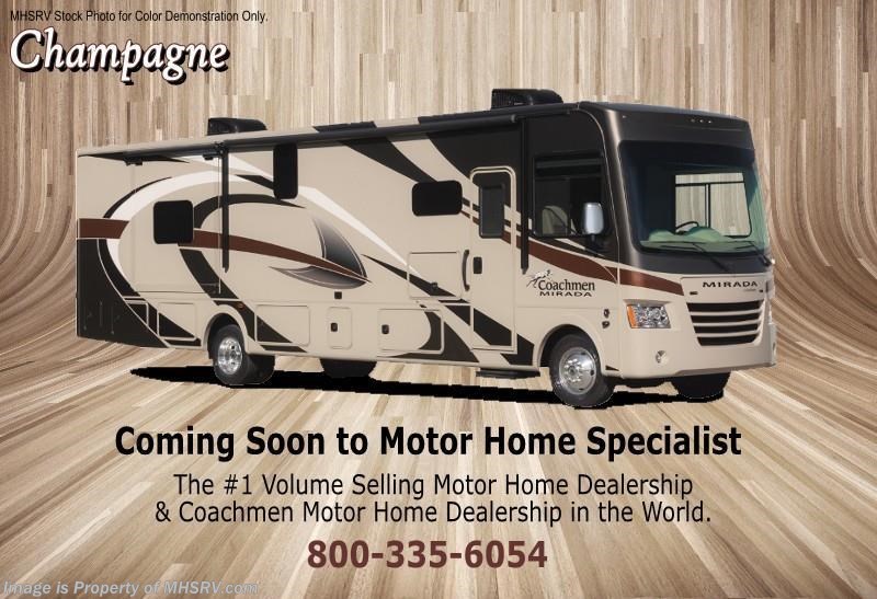 New 2018 Coachmen Mirada 35KB RV for Sale at MHSRV W/King, 2 A/C available in Alvarado, Texas