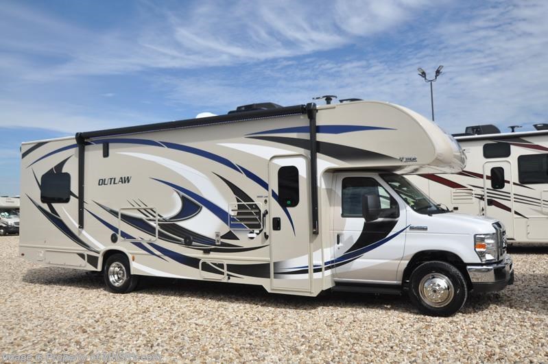 New 2018 Thor Motor Coach Outlaw 29H Toy Hauler Class C Coach for Sale at MHSRV available in Alvarado, Texas