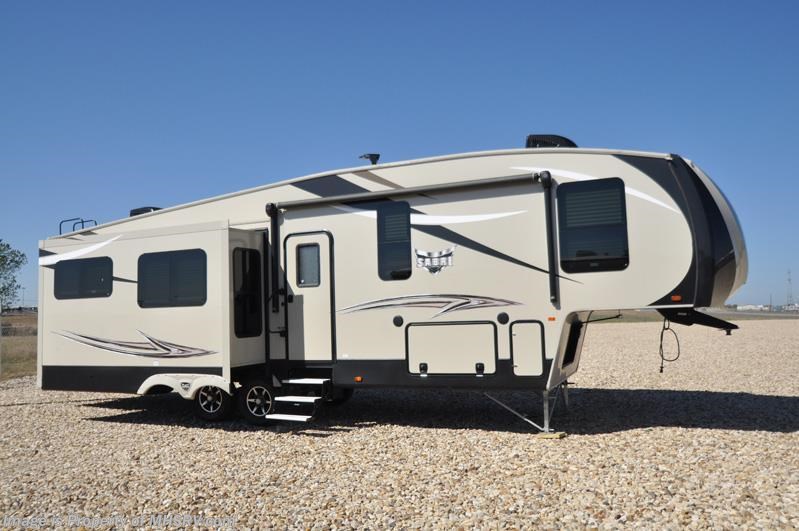 Used 2017 Forest River Sabre 330CK W/ 3 slides, Fireplace available in Alvarado, Texas