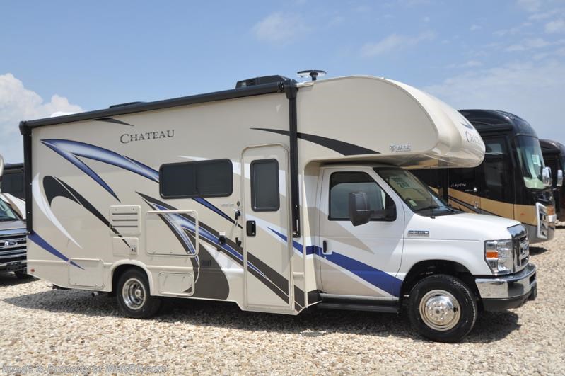 New 2019 Thor Motor Coach Chateau 24F RV for Sale W/15K A/C, Ext. TV, 3 Burner Range available in Alvarado, Texas