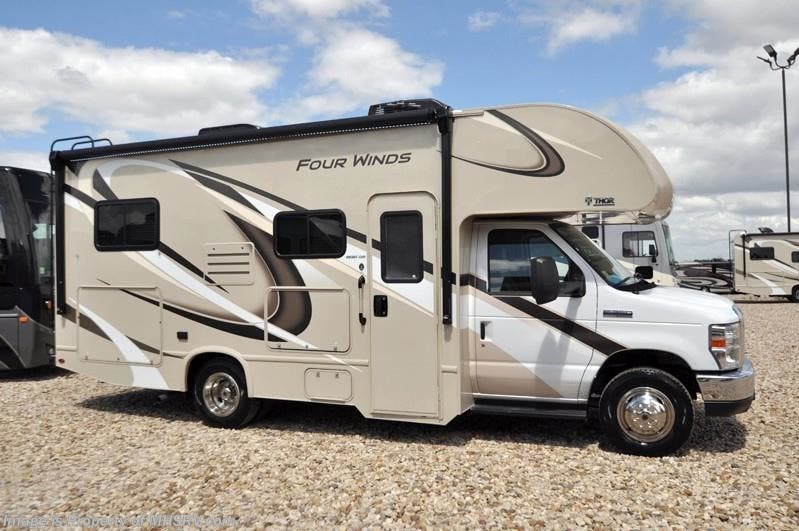 New 2019 Thor Motor Coach Four Winds 22E RV for Sale at MHSRV W/ Stabilizers, 15K A/C available in Alvarado, Texas