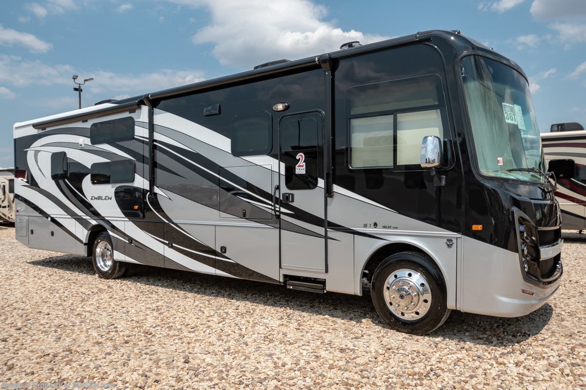 New 2019 Entegra Coach Emblem 36T Bath & 1/2, Bunk House W/King Bed, W/D available in Alvarado, Texas