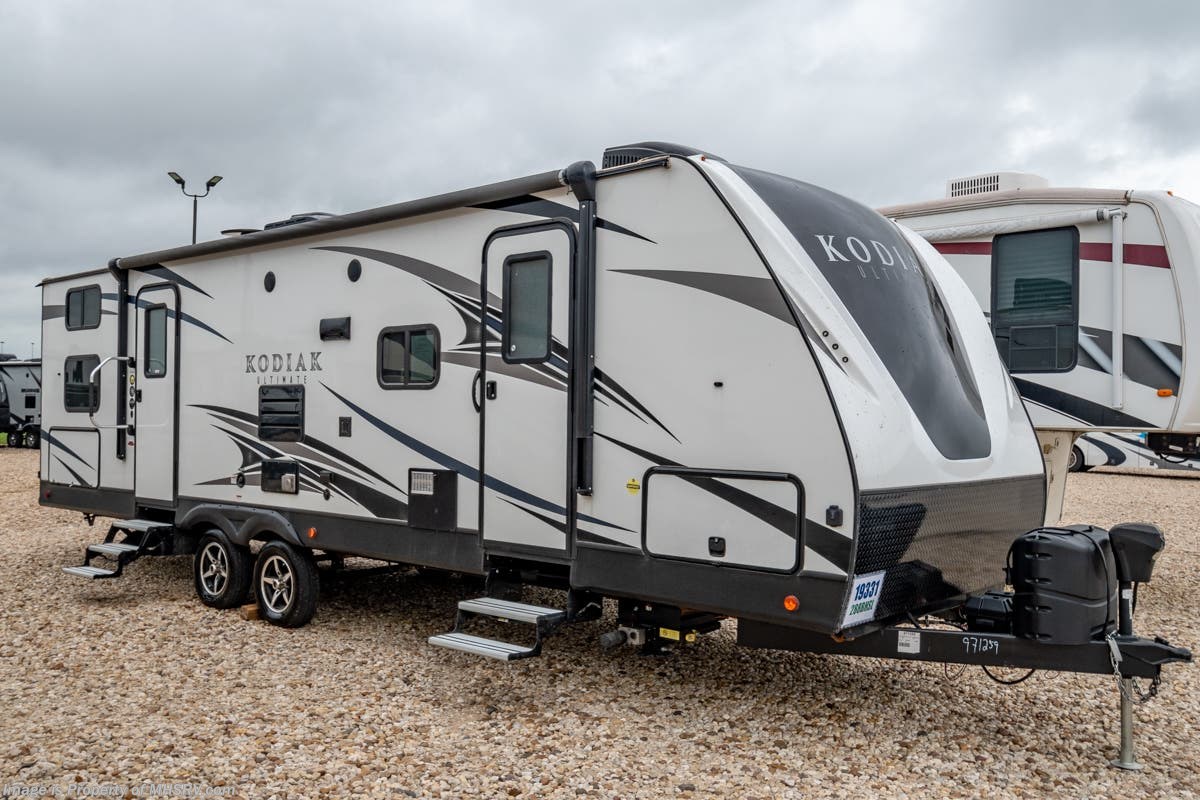 Used 2018 Dutchmen Kodiak 288BHSL Bunk Model RV W/2 A/Cs, Auto Lvl available in Alvarado, Texas