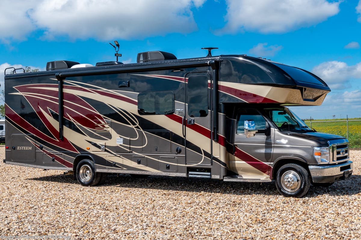 Used 2018 Entegra Coach Esteem 29V Class C RV W/ 2 A/Cs, Fiberglass Roof available in Alvarado, Texas