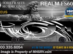 New 2025 Foretravel Realm FS605 Luxury Villa 3 (LV3) Black Label Edition available in Alvarado, Texas