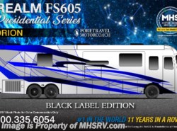 New 2025 Foretravel Realm Presidential Luxury Villa 2 (LV2) Black Label w/ Sofa Recliner available in Alvarado, Texas