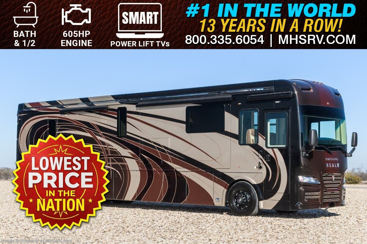 New 2026 Foretravel Realm FS605 FULLY LOADED Luxury Villa 2 (LV2) available in Alvarado, Texas
