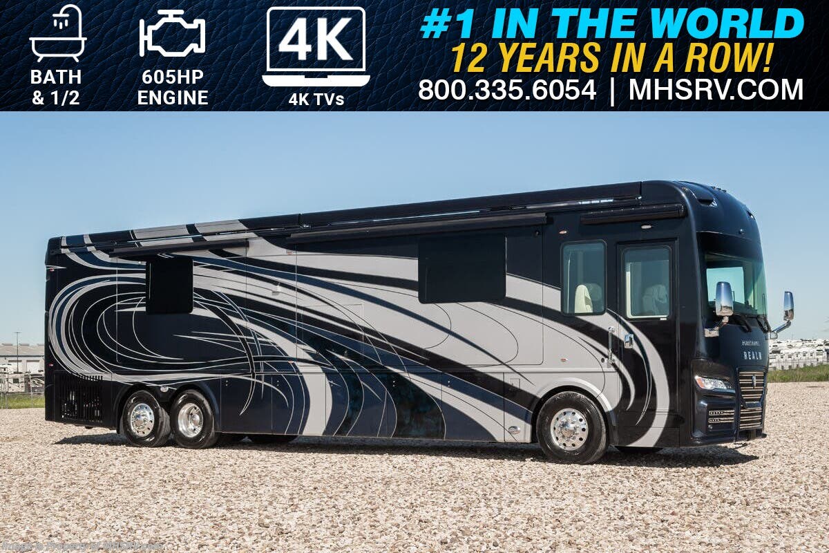 New 2026 Foretravel Realm FS605 Luxury Villa Master Suite (LVMS) Bath & 1/2 available in Alvarado, Texas