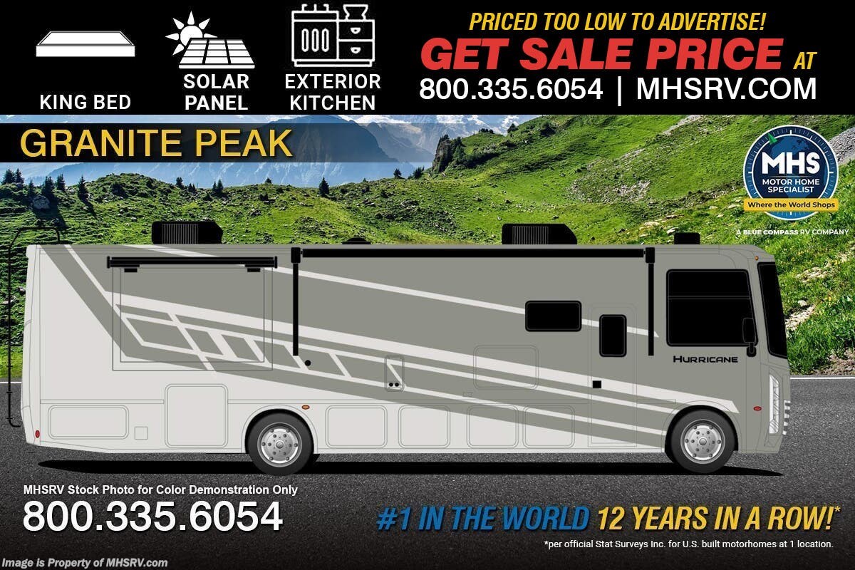 New 2026 Thor Motor Coach Hurricane 35J available in Alvarado, Texas