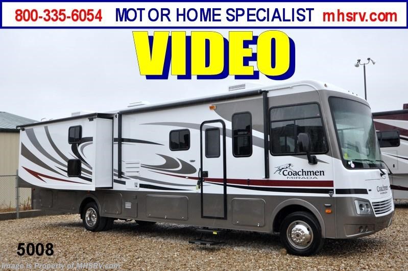 New 2012 Coachmen Mirada Bunk Model RV for Sale (34BH) W/2 Slides available in Alvarado, Texas