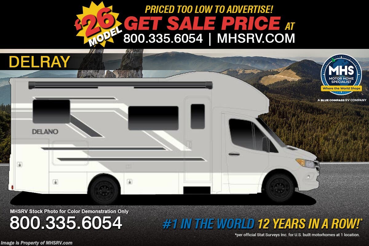 New 2026 Thor Motor Coach Delano 24RW available in Alvarado, Texas