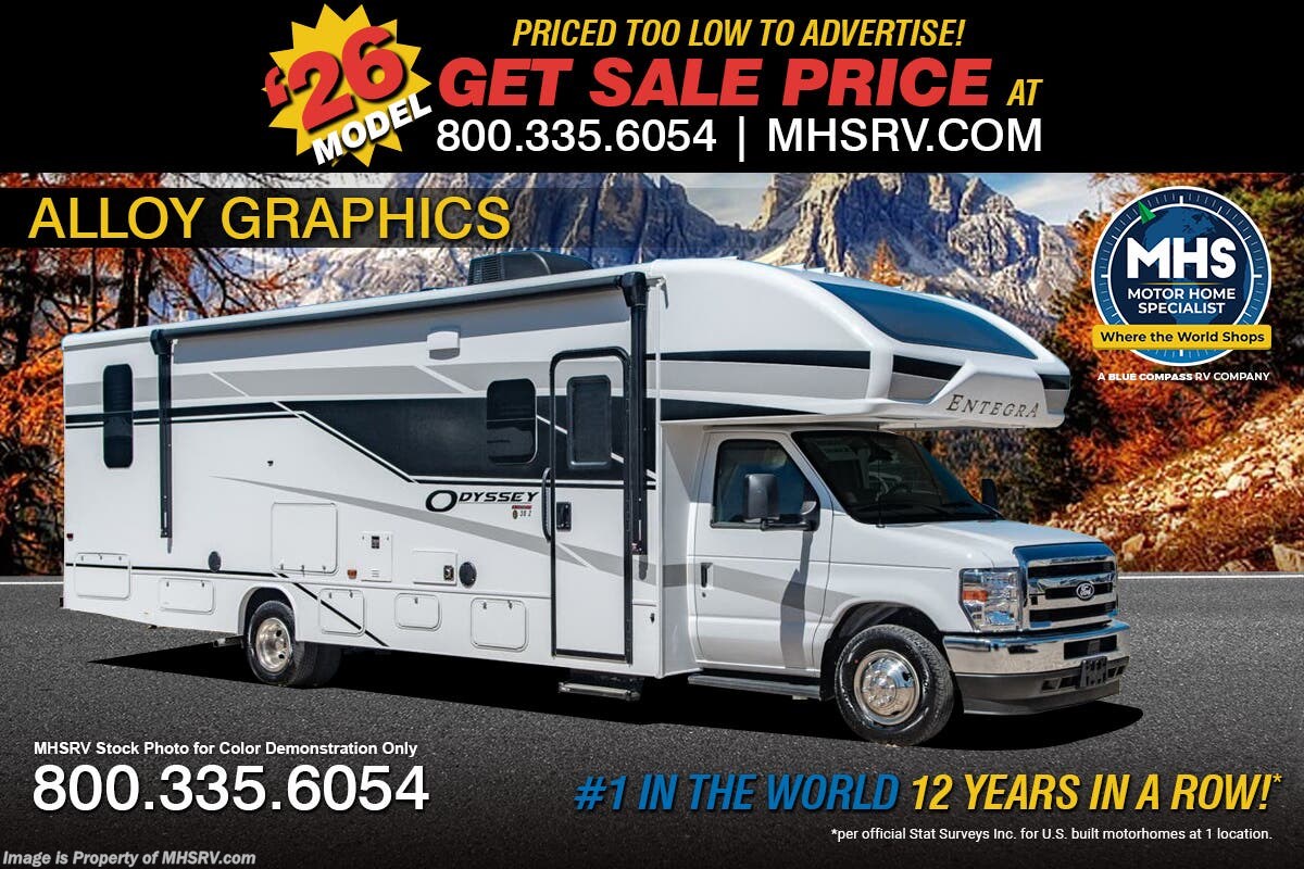 New 2026 Entegra Coach Odyssey 25R available in Alvarado, Texas