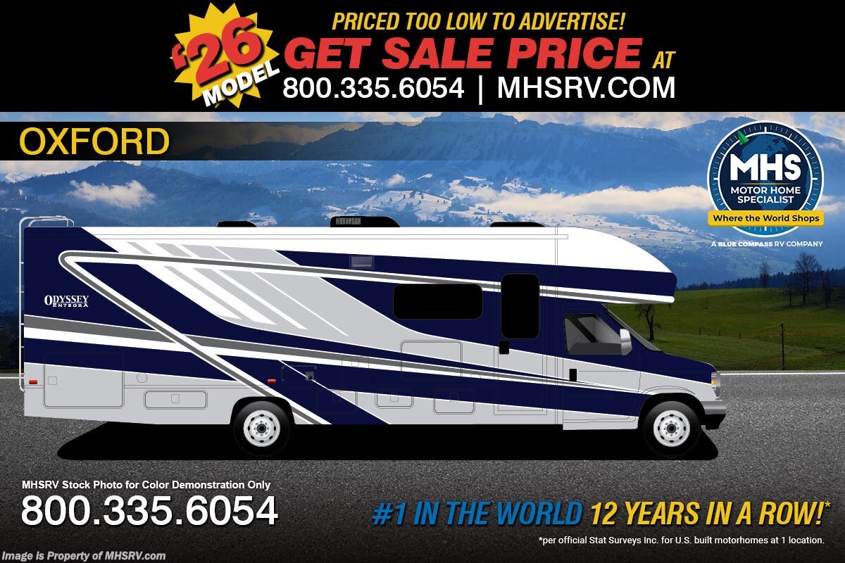 New 2026 Entegra Coach Odyssey 26M available in Alvarado, Texas