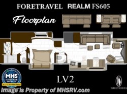New 2027 Foretravel Realm FS605 Luxury Villa 2 (LV2) available in Alvarado, Texas