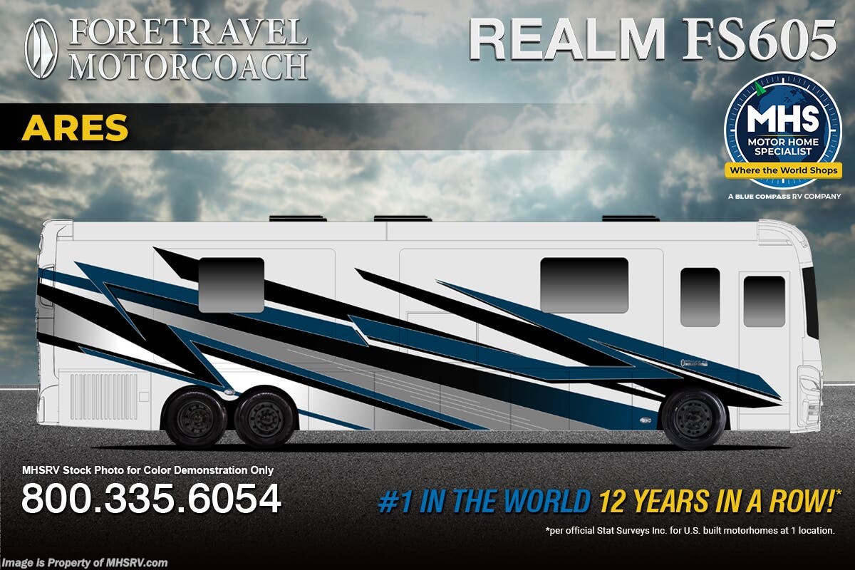 New 2027 Foretravel Realm FS605 Luxury Villa Bunk (LVB) W/2 Full Baths available in Alvarado, Texas