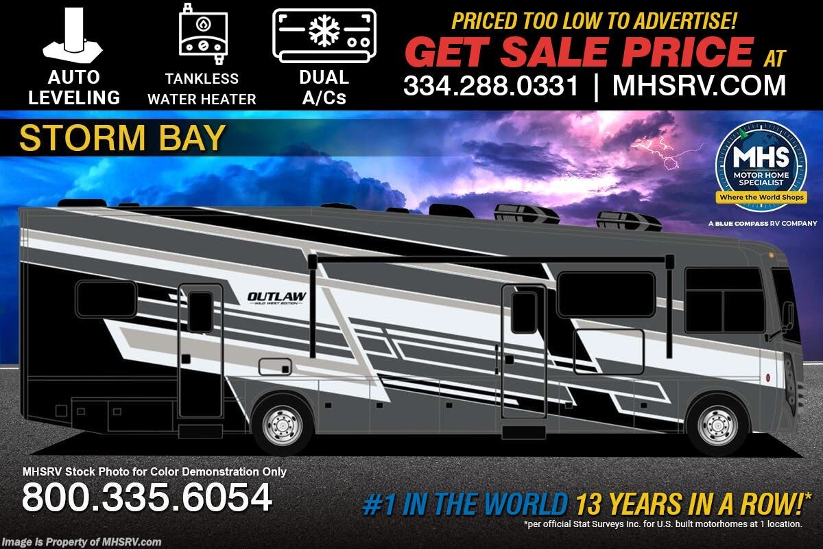 New 2026 Thor Motor Coach Outlaw Wild West Edition 38M available in Alvarado, Texas