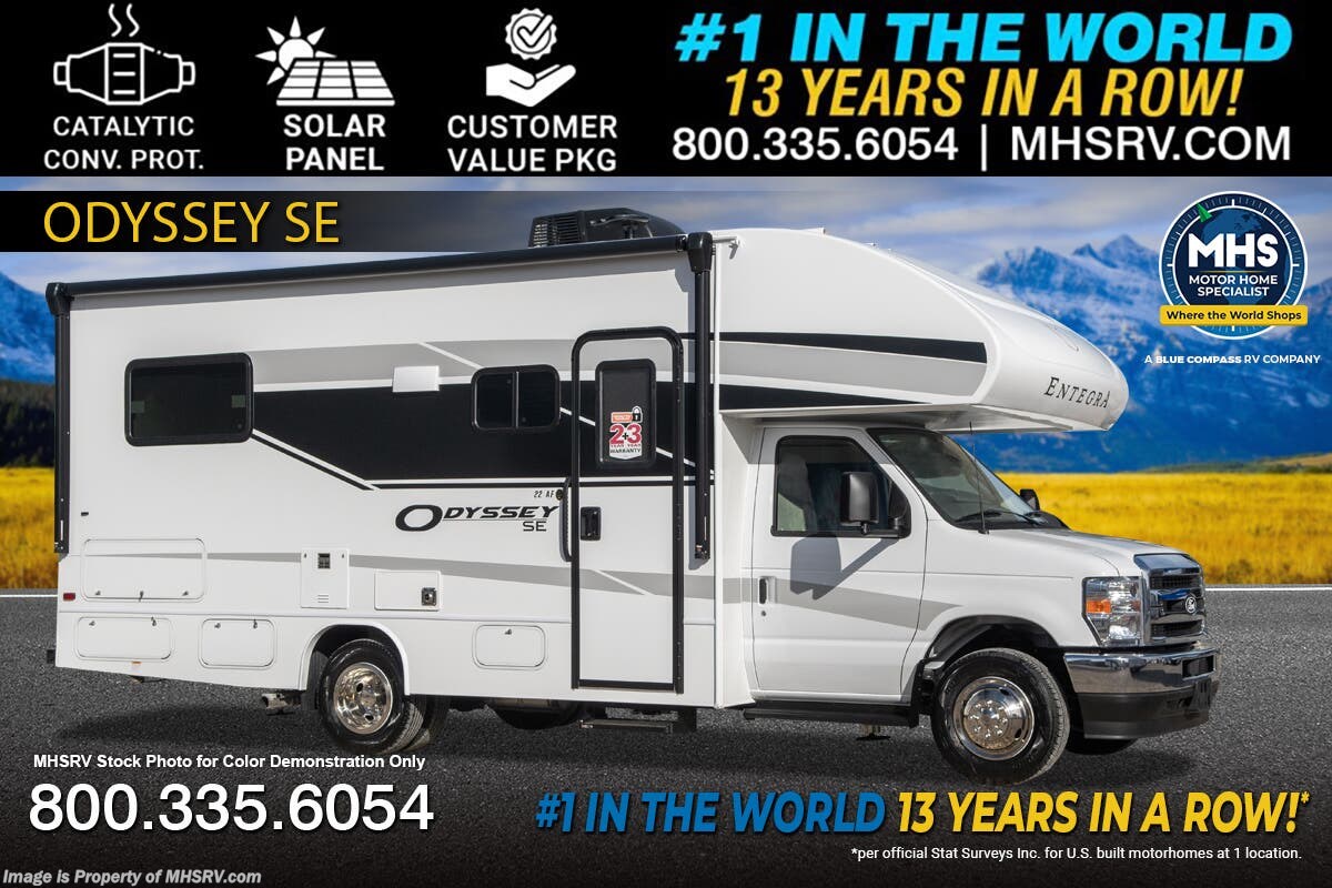 New 2027 Entegra Coach Odyssey SE 22CF available in Alvarado, Texas