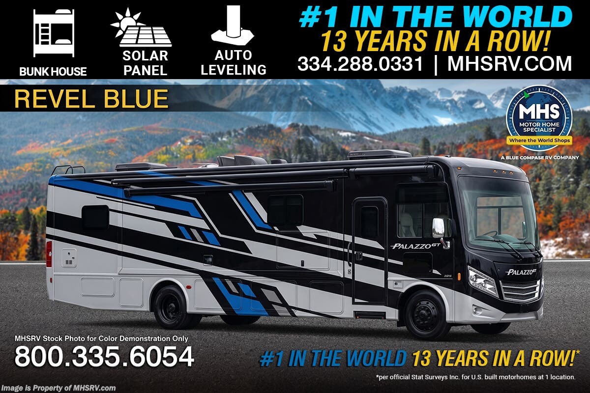 New 2027 Thor Motor Coach Palazzo GT 33.5 available in Alvarado, Texas