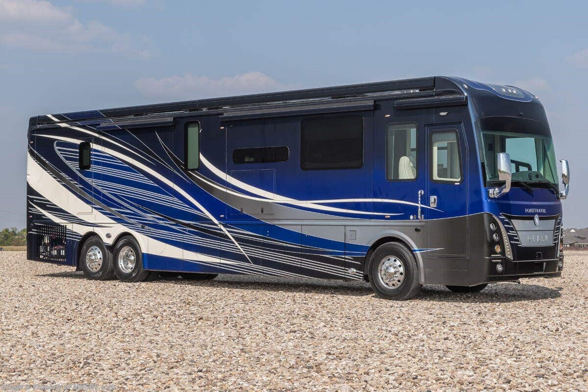 Used 2024 Foretravel Realm Presidential Luxury Villa 1 (LV1) Bath & 1/2 available in Alvarado, Texas