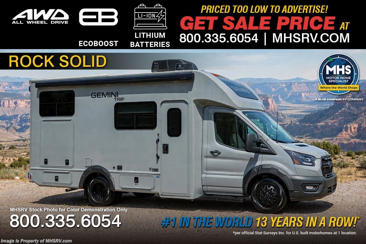New 2027  Thor Motor Coach Gemini Trip 22MT by Thor Motor Coach from Motor Home Specialist in Alvarado, TX