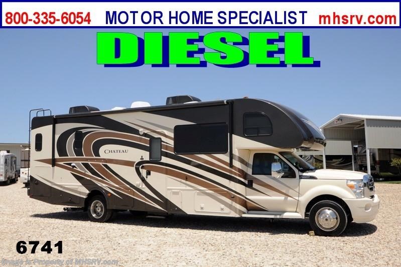 New 2014 Thor Motor Coach Chateau Super C 33SW W/Full Wall Slide Diesel RV for Sale available in Alvarado, Texas
