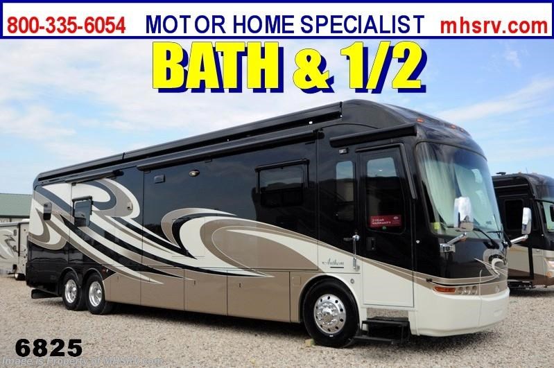 New 2014 Entegra Coach Anthem (Model 42RBQ) New Luxury Bath & 1/2  Motor Home available in Alvarado, Texas