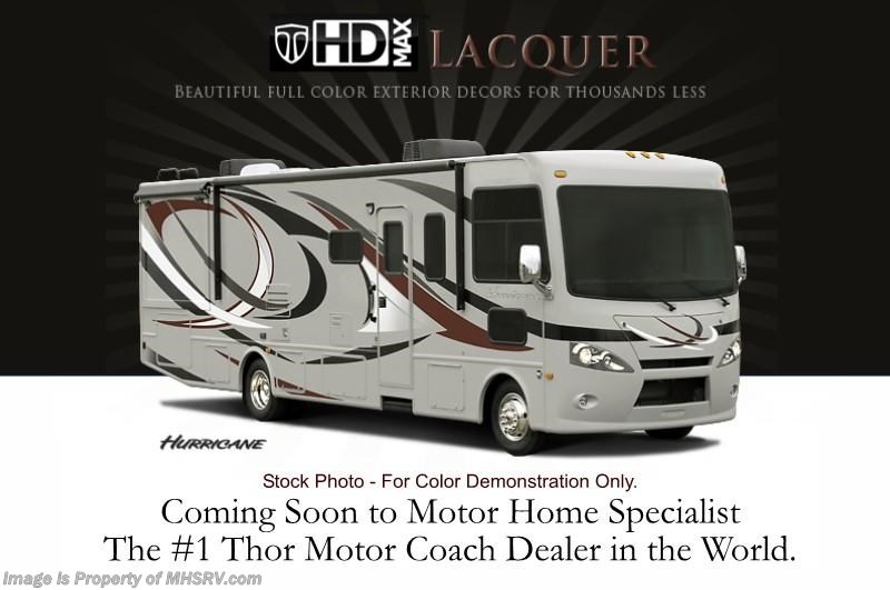New 2014 Thor Motor Coach Hurricane Model 34F W/Full Wall Slide New RV for Sale available in Alvarado, Texas